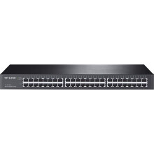 TP-Link 48-Port Unmanaged Gigabit Ethernet Switch, Steel Case, 19-inch Rack-Mount(TL-SG1048)