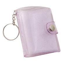 Easy Organization 2Inch Photo Album Stores 20Photos Quick Setup for Sparkling purpl 1Pcs