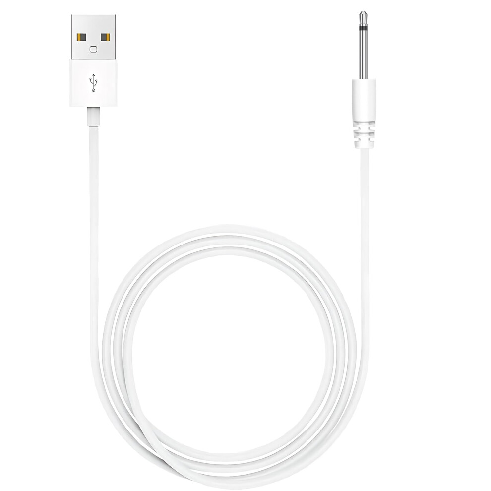 Twinklehom Usb To Dc 2.5Mm Charging Cable For Personal Massager, Replacement Charger Cord For Vibrator & Wand Massagers & Beauty Instruments-80Cm (Wh 5001815527480