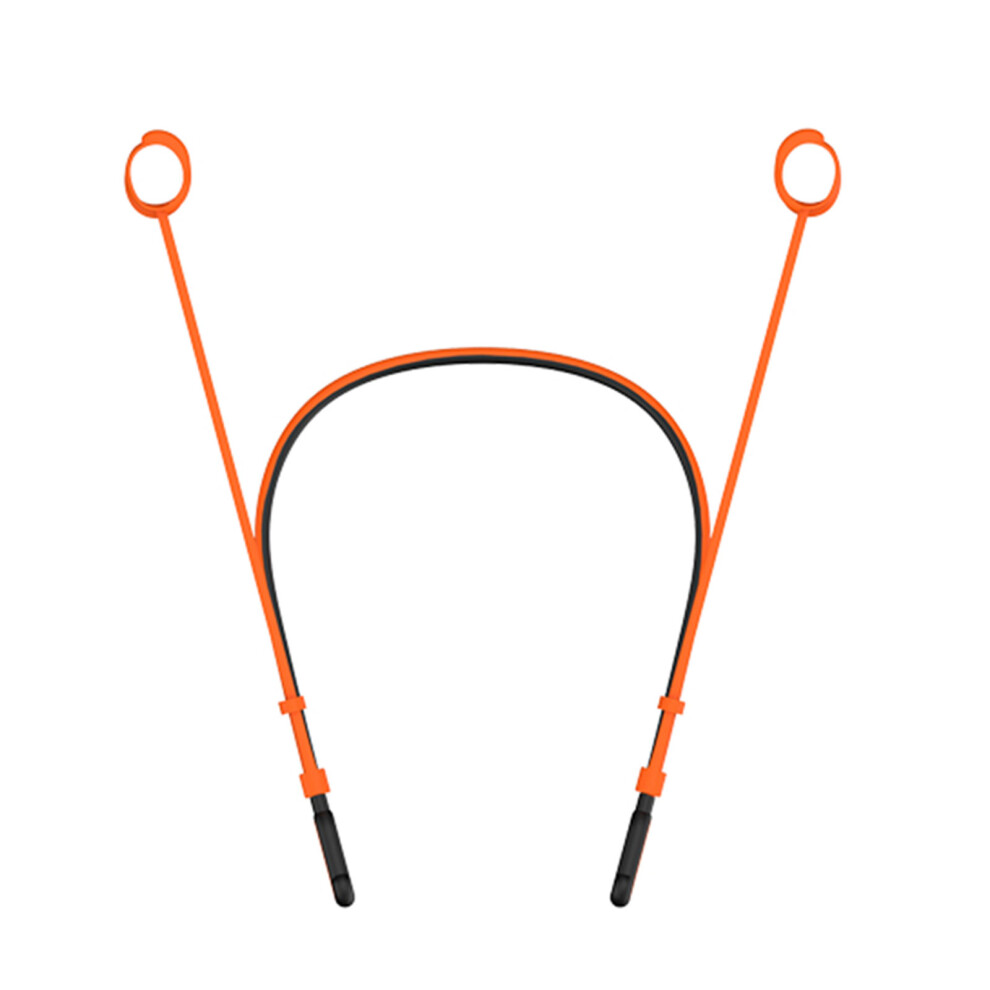 Secure Fit Straps Tether For Headphones Ensures No Slip During Movement Oranges Black 7695001191784