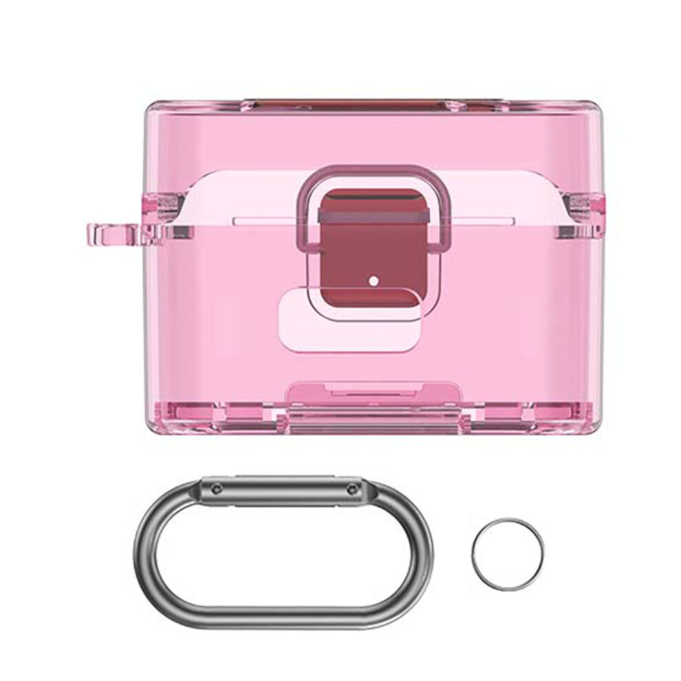 Headphone Cover Washable Shell Tpu Housing Prevents Entry Of Dirt For Transparent Pink 7695001153423