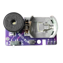 Interactive 7Sound Buzzer Gag Pranks Buzzer For Startling Noise Effects Purpl