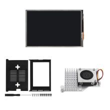 Multifunctional 3.5 Inch Touchable Screen 480x320 LCD Touchable Screen PI5 with heat sink