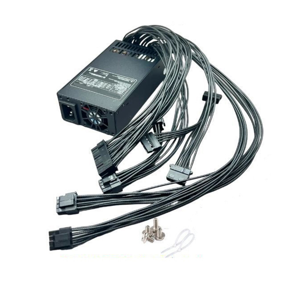 Computer Power Supply 1U 500W/600W/700W/850W Small Desktop Pc Cash Register 500W Black 7695001178556