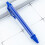Retractable Ballpoint Pen Ergonomic Grip Multipurpose Plastic Pens Black Inks Rose red 11