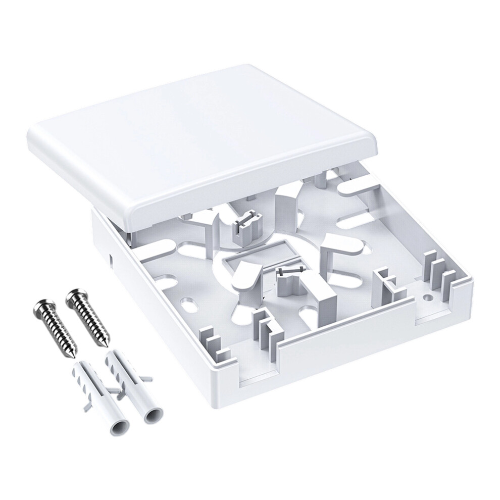 86 Type Wall Mount Box For Fiber Opt Connection Including Ventilation 86 Panel Box Single 7695001213257