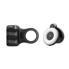 Magnetic Phone Camera Grip Fill Light Option for Secure Video Black 1ShootingAssistant