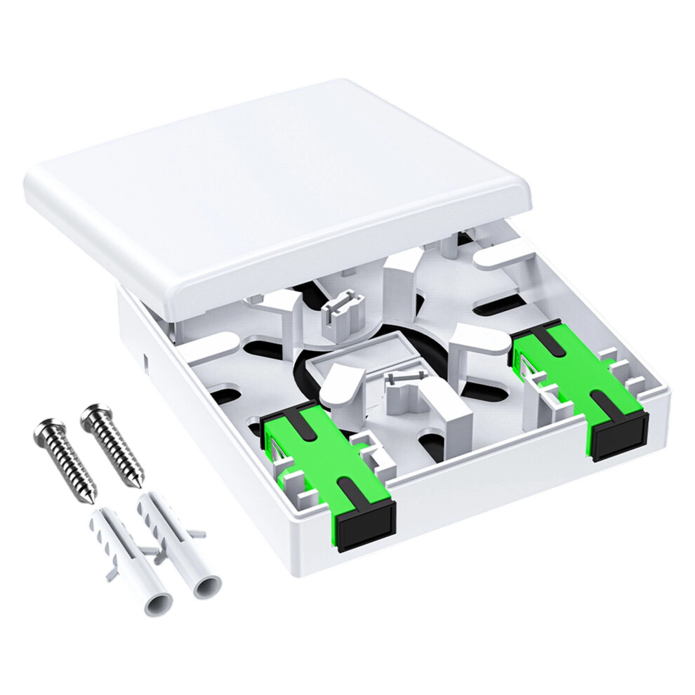 Networking Fiber Opt Wall Panel Plate For Heat Dissipation S C A Pc Flange Double 7695001213110