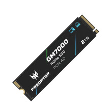 Acer Predator GM7000 2TB SSD, PCIe Gen4x4 NVMe M.2 SSD with DRAM Cache, Up to 7400 MB/s, PCIe 4.0 Internal Gaming Solid State Drive for PS5 Storage E