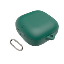 Earphone Cover Skin Housing Bluetooth-compatible Earbuds Silicone Shell Case Dark green