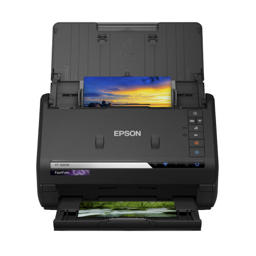 Epson Epson FastFoto FF-680W Wireless High-Speed Photo and Document Scanning System Black