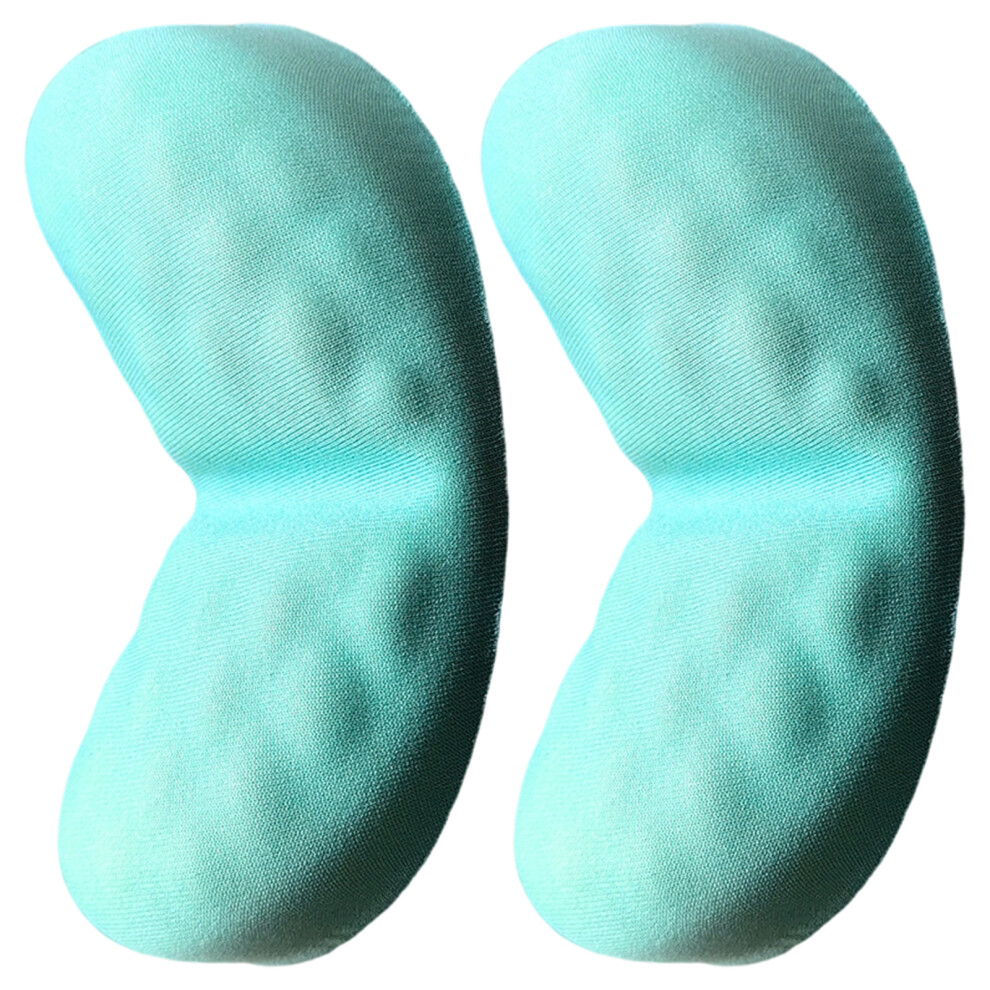 2Pcs Gaming Supports Wrist Rest Pad For Mouse And Keyboards Ergonomic Design Blue 7695001232807