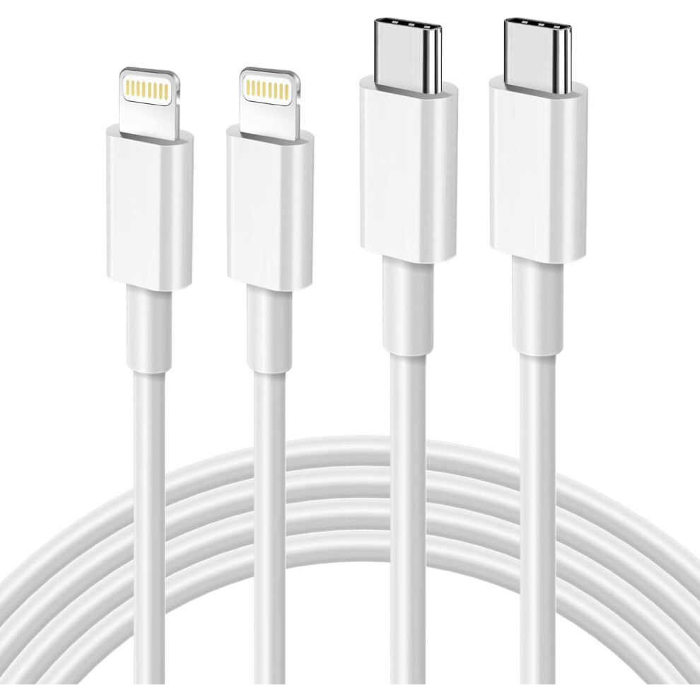 Orseoose Usb C To Lightning Cable 2Pack 6Ft/1.8M, Mfi Certified Iphone Fast Charger Cable Usb-C Iphone Lead Pd Charging Cable Lead Compatible With Ip 5000062711635