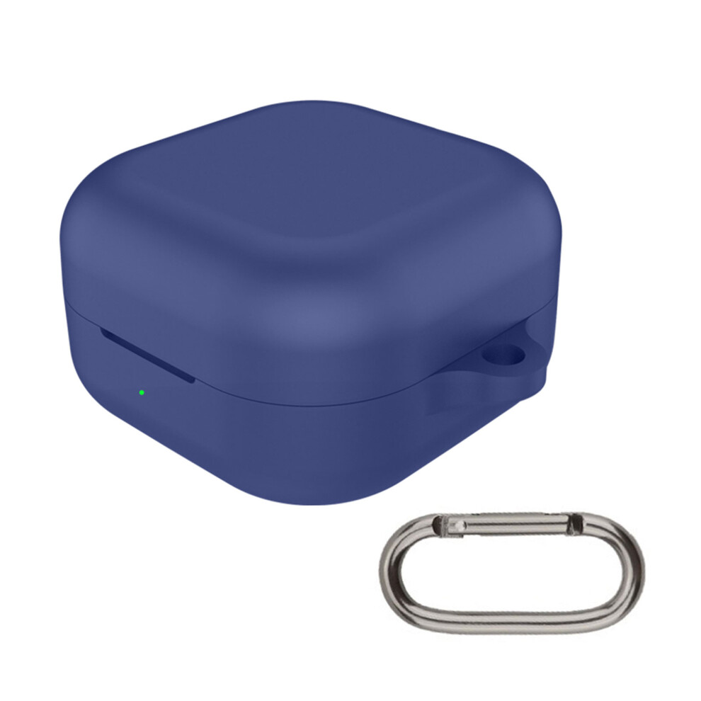 Silicone Case Cover For Buds 4/4P Earphone Case Secure Grip Easy Access Dark Blue 7695001159036