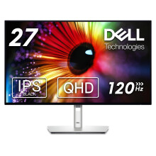 Dell U2724D UltraSharp 27 Inch QHD (2560x1440) Monitor, 120Hz, IPS Black, 5ms, 98% DCI-P3, 2x USB-C, 2x DisplayPort, HDMI, 3x USB, 3 Year Warranty, S