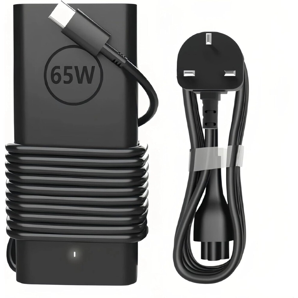 Riabwwox 65W Type C Usb C Laptop Charger Compatible With Dell Laptop Charger For Latitude 5420 5520 7420 5450 5440 5530 5430 7330 7430 7410 7440 5320 5009864934082