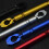 Upgrades Motorcycle Stabilizer Bar Adjustable Reduces Vibration Improves Control Blue 6