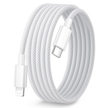 iPhone Charger Cable 2M [Apple MFi Certified], USB C to Lightning Cable 2M Braided iphone cable Fast Charging IPhone Charger Lead Wire for iPhone 14/