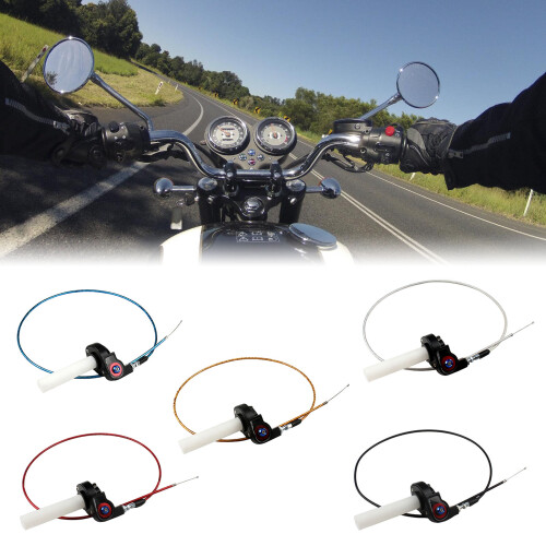 Visual Throttle Grip for Motorcycle Control Quick Response Handlebar Grip 1 2