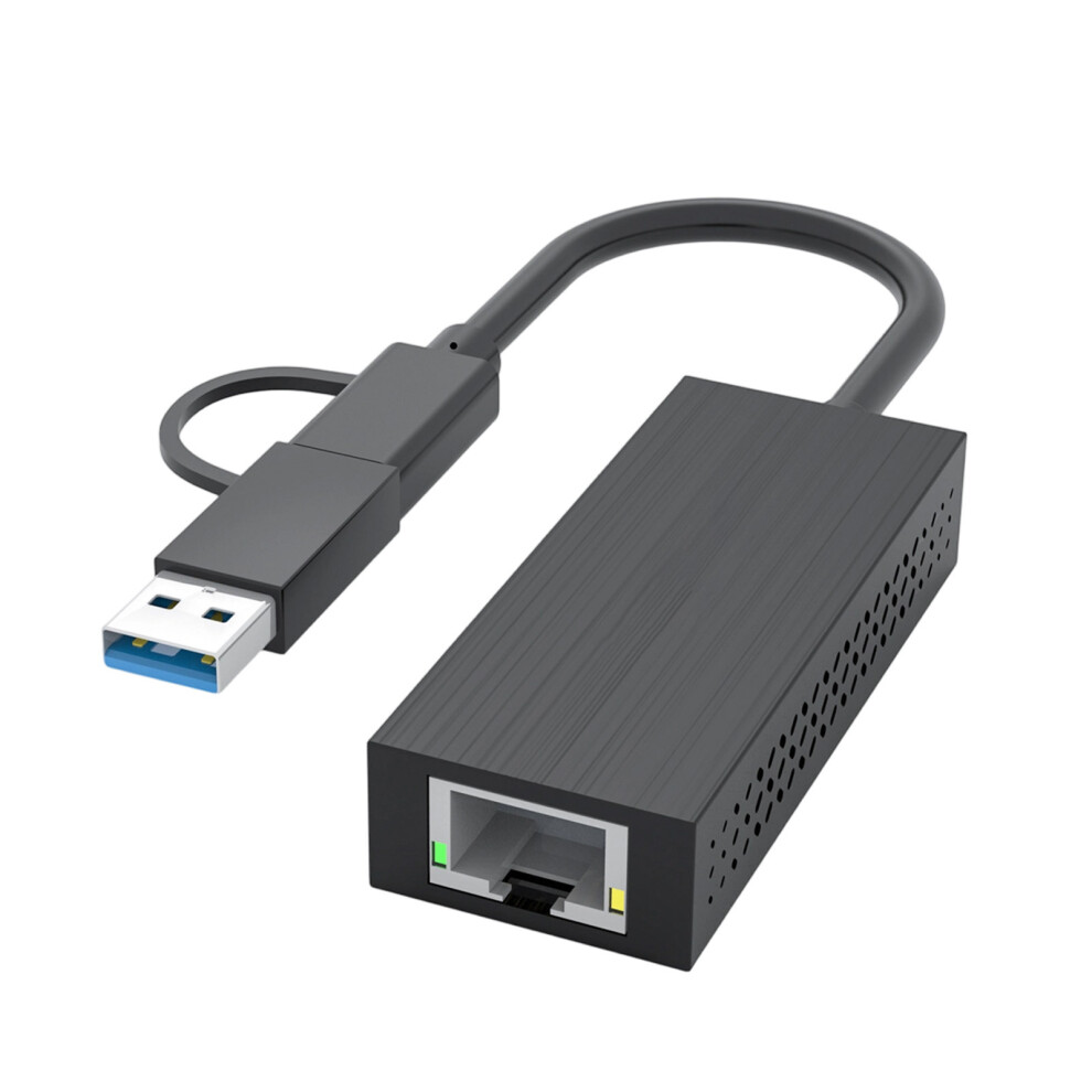 2.5Gbps Ethernet Adapter For Usb Type C Devices 2500Mbps Networking Speed Smooth 7695001200752