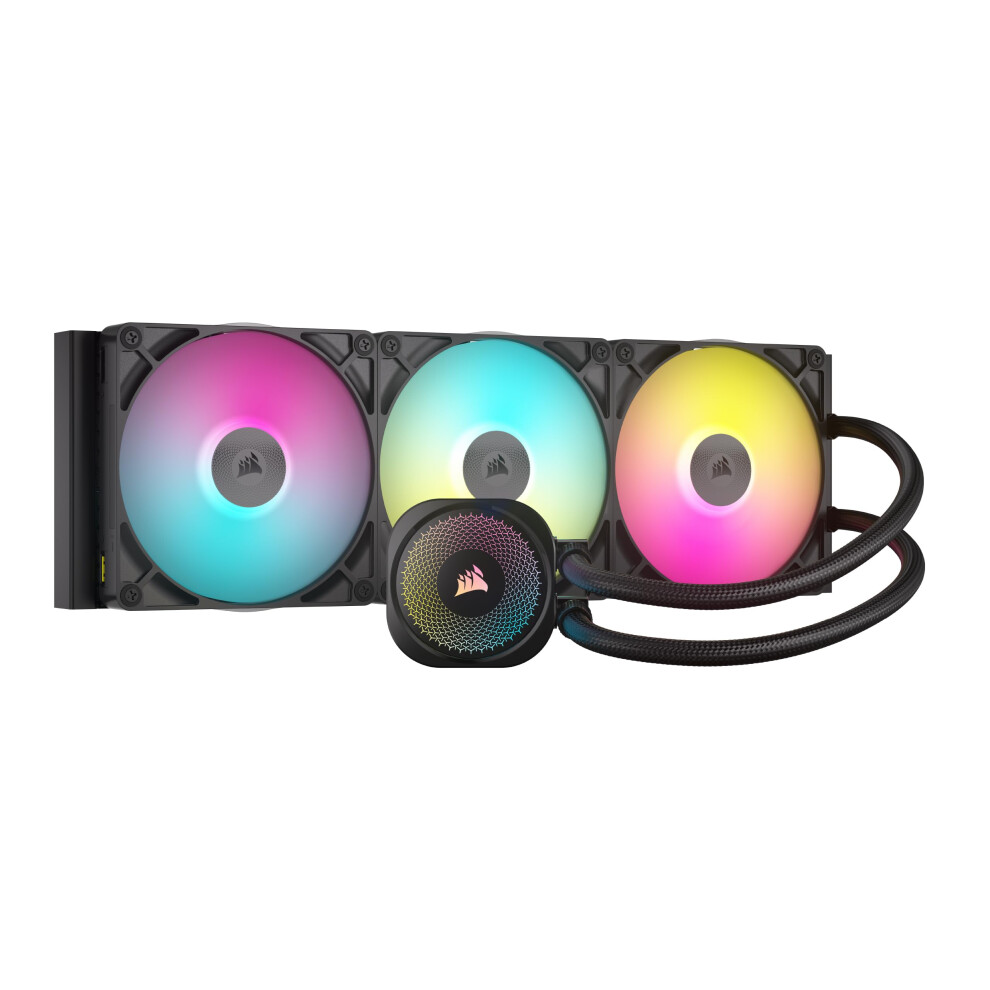 Corsair Icue Link Titan 420 Rx Rgb Liquid Cpu Cooler – 420Mm Aio – Low-Noise – Flowdrive Cooling Engine – Intel Lga 1851/1700, Amd Am5/Am4 –