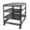 Tecmojo 12U Open Frame Network Rack, 19" Compatible, Floor Standing and Wall Mountable, with 2x 1U Server Shelf & Mounting Hardware 1