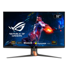 ASUS ROG Swift PG32UQXR 4K 160Hz gaming monitor 32 inch 4K UHD (3840 x 2160), 160Hz (above 144Hz), 1ms, Fast IPS, DisplayHDR 1000, 96% DCI P3, mini L