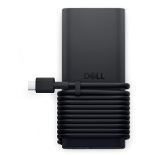 Dell 65W USB-C AC Adapter with 1m Power Cord, 100-240V AC Input, Up to 20V/3.25A Output, Compatible with Latitude, XPS, Inspiron, Precision and Vostr