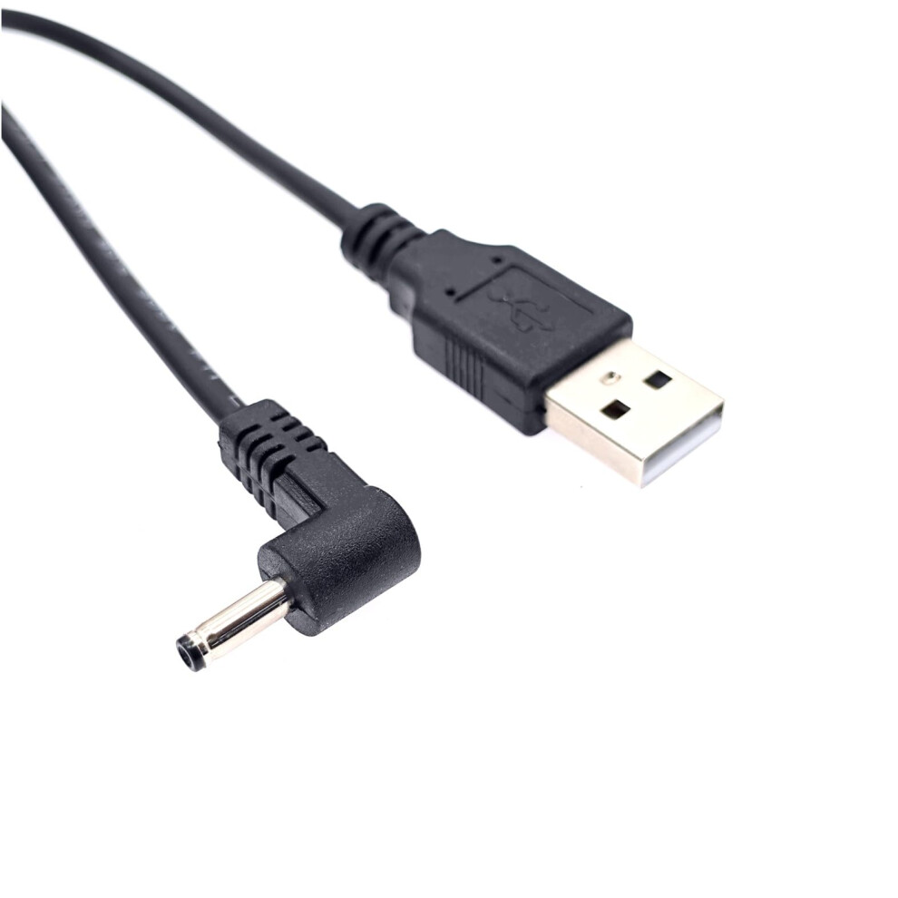 Jzk 1M 5V Usb To Dc Power Cable With Right Angled 3.5 X 1.35 Mm Plug, Usb To Dc 3.5Mm Barrel Jack Charger Cord For Electric Toothbrush Charging Lead 5002404357907