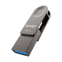 Lexar 128GB USB Flash Drive (USB Type-C & USB Type-A), 2 in 1 USB 3.0 Stick Read Speed Up to 100MB/s, JumpDrive Supports OTG, Memory Stick for PC, La