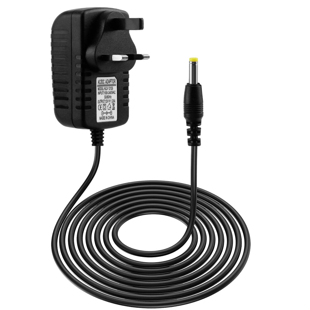 Photos - Power Tool Battery 12V 1.25A 15W Power Supply Charger, Compatible with Echo Dot  4.0 * 1.7mm Power Cable, Echo Dot with Cl(3rd/5rd/4th/1st Gen)