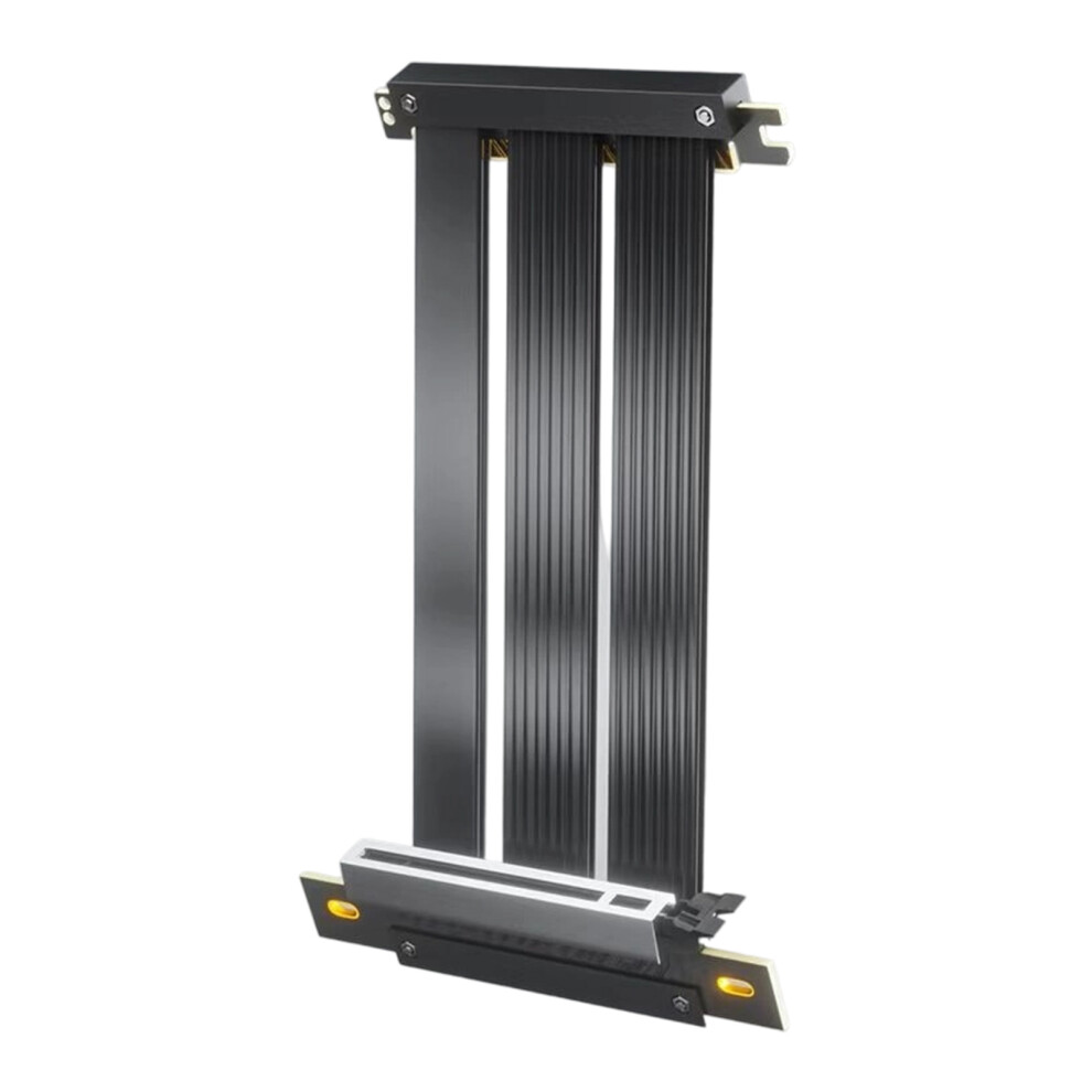 Shield Pcie 5.0 Extension Cord For Gpu Vertical Installation High Conductivity 20Cm Black 7695001252294