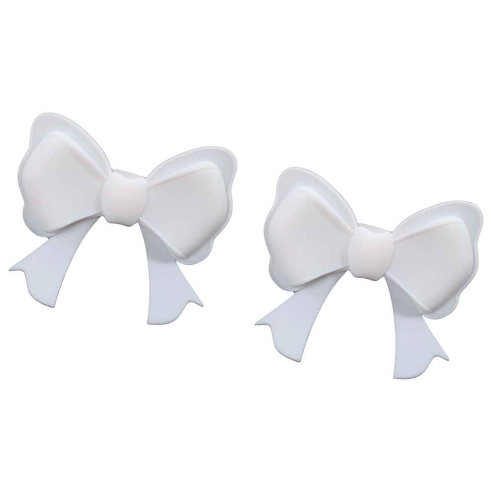 Headband Headphone Bows Decorations Accessory Easy To Clean And Reusable White 7695001159470