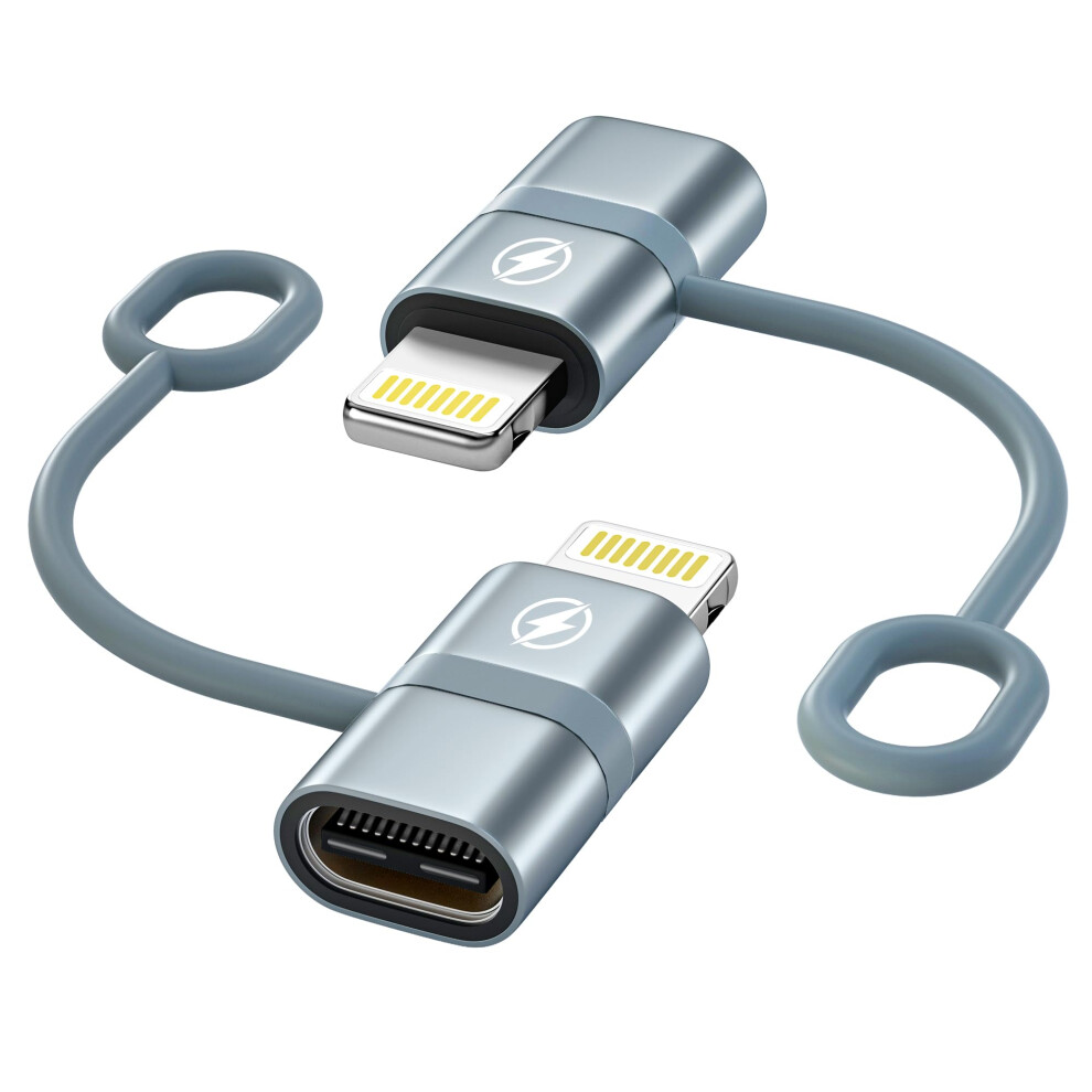 Yeonphom Usb C To Lightning Adapter, 2Pack Usb C Female To Lightning Male Adapter Pd Fast Charging & Data Sync Iphone Adaptor For Iphone 14 Pro 13 12 5006882883620