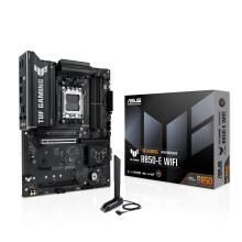 ASUS TUF Gaming B850-E WiFi, AMD ATX Motherboard, 8+2+1 Power Stages, DDR5 Slot, PCIe 5.0 Ready, 3 M.2 Slots, WiFi 6E, Ethernet Realtek 2.5Gb, USB-C