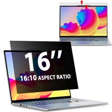 LUSA DESIGN Laptop Privacy Screen 16 Inch - 16:10 Aspect Ratio Privacy Filter Screen Protector Compatible With 14inch Lenovo Hp Dell Acer Asus Thinkp