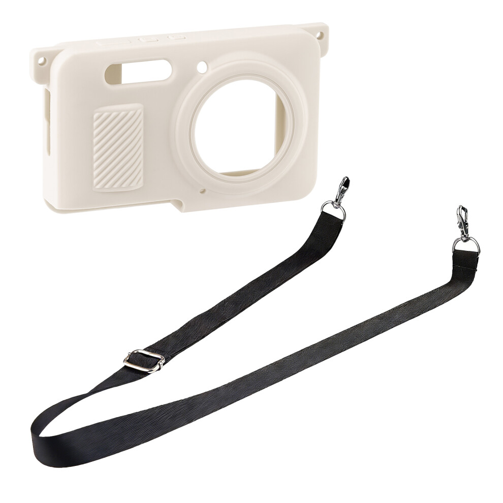 Customize Fit Silicone Cover Skin For Pixpro Fz55 Camera Full Protections Shell Beige 7695001162418