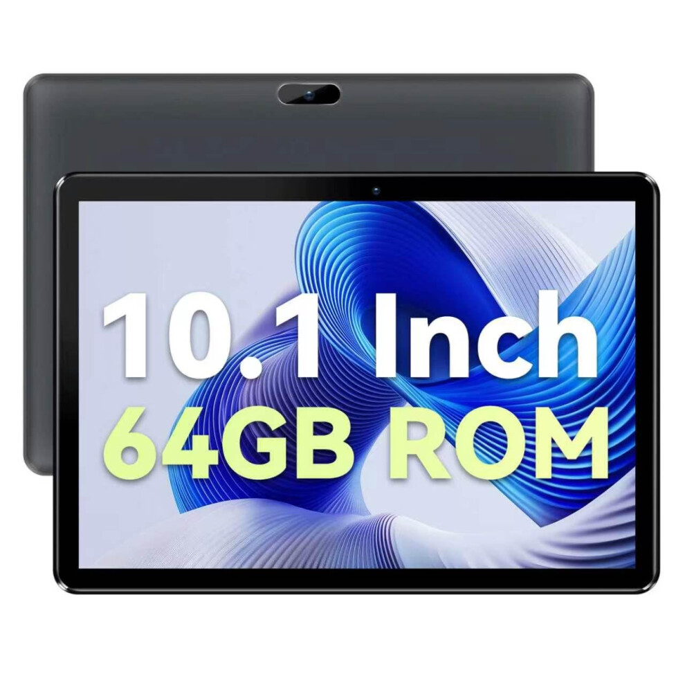 Pritom 10 Inch Tablet, 64Gb Rom, 1024Gb Expand, Quad Core Processor, Hd Ips Screen, 6000Mah Battery, Android Wifi Tablets Dual Camera, Wifi, Bluetoot 5001154875389