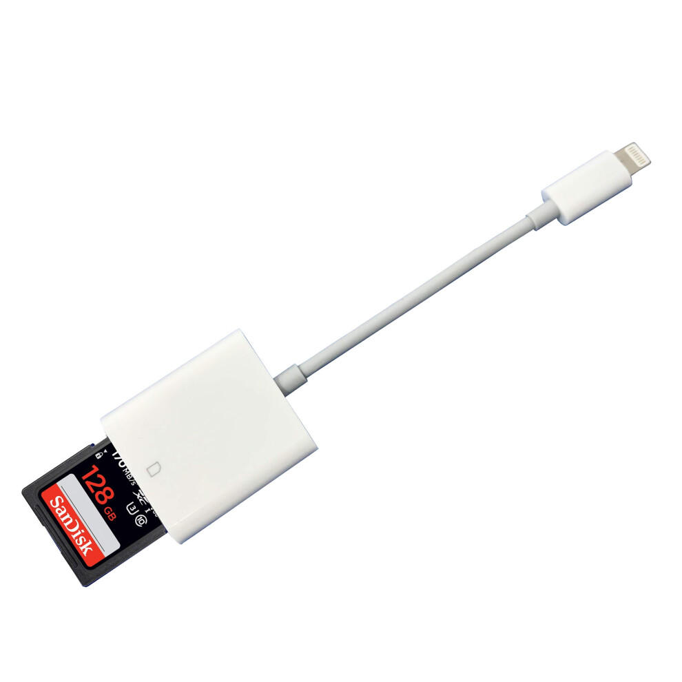 Lightning To Sd Card Reader, Iphone To Sd Card Adapter, Camera Memory Card Reader For Iphone Ipad, Micro Sd Adaptor 5000920674003