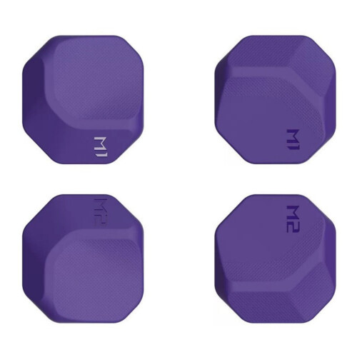 1 Set Back Button Enhancement Pad Improvement for Dedicated Gaming Devices Purple