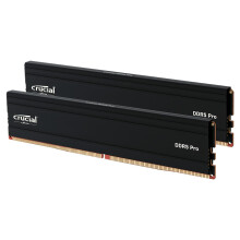 Crucial Pro DDR5 RAM 64GB Kit (2x32GB) 5600MHz, Intel XMP 3.0 / AMD EXPO, Computer Memory (PC) - CP2K32G56C46U5