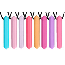Pencil Sensory Necklace 8 Set - Best for Kids or Adults that Like Biting or Have Autism - Perfectly
