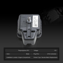 Waterproof Car Alarm Siren 110dB Loud Security Horn 12V 3 Pin Plug Universal