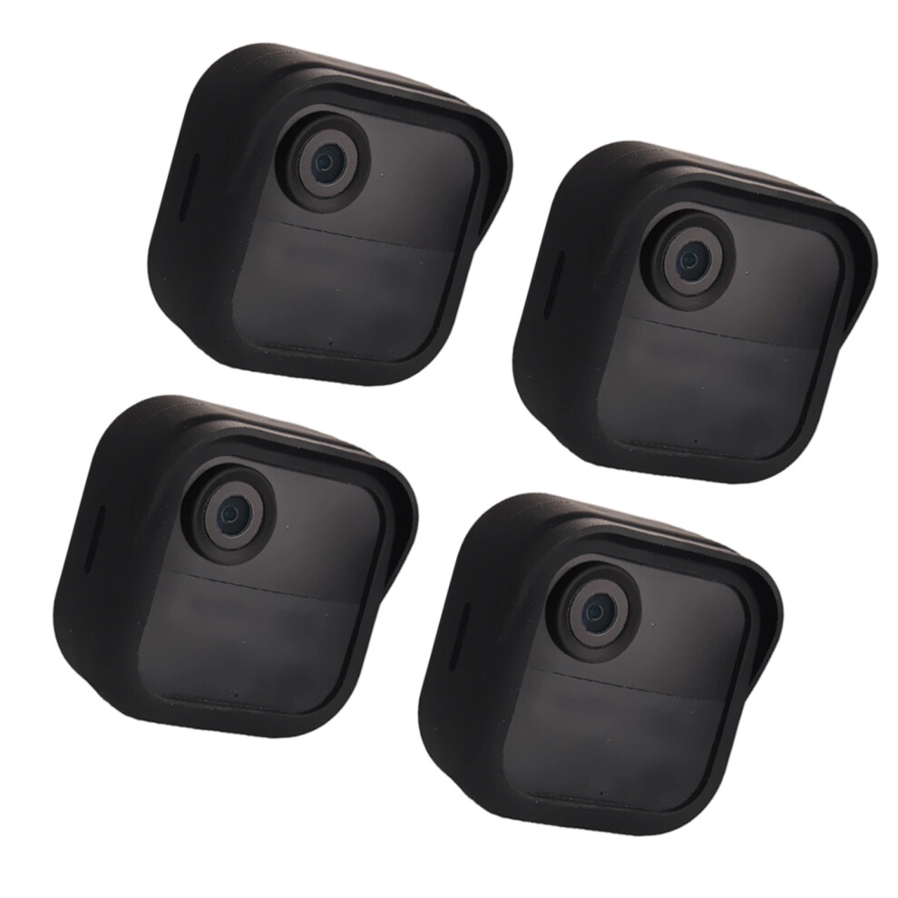 Impact Water Resistant Silicone Protective Case For Outdoor 4 Camera Quickly Black 4 Pack 7695001201131