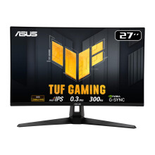 ASUS TUF Gaming Series 5 - VG27AQM5A Gaming Monitor – 27-inch, QHD(2560x1440), 300Hz, Fast IPS, ELMB Sync, 0.3ms (GTG), Stereo speaker, 95 percent D