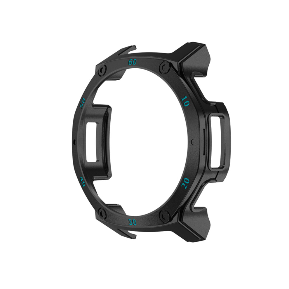 Protective Case Shockproof Shell For 44Mm Smartwatch Scratch Resistant And Black/Blue 7695001187084