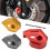 Quick Installation Sensor Cover for Motorcycle No Tools Needed Aluminum Guard Gold 2