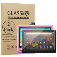 Ytuomzi Screen Protector For 10" Kids/Pro Tablet (2023 & 2021), 10-inch Tempered Glass Film, Anti-Scratch High Definition Anti-Fingerprint, [2 Pack]