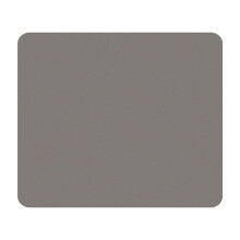 Fellowes Mouse Mat with Non-Slip Rubber Base - Solid Colour Mouse Pad - Suitable for Both Optical and Laser Mice - 186 x 224 x 6mm - Silver
