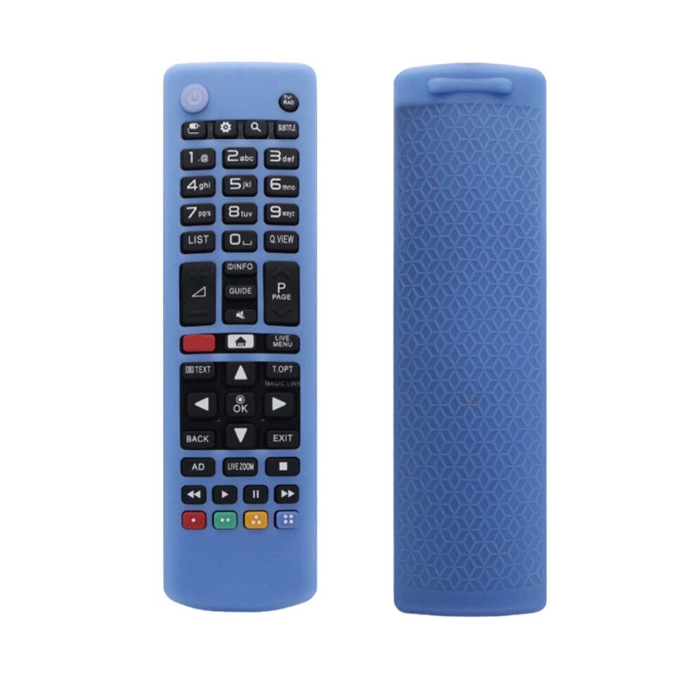 Easy Clean Silicone Remote Cover Simple Wipe Maintenance For Akb75095307 L Uminous Blue 7695001225304